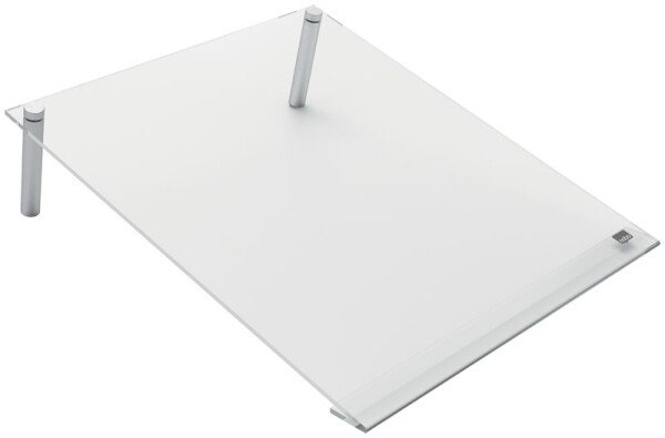 Nobo Transparent Acrylic Mini Whiteboard A4 Slanted Desktop Notepad