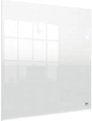 Nobo Transparent Acrylic Mini Whiteboard Desktop or Wall Mounted 450mm x 450mm