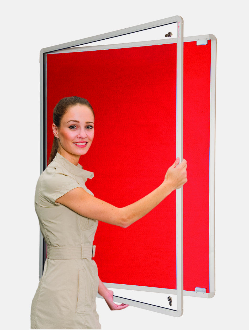 Spaceright Tamperproof Noticeboards with Fire Rated Felt Finish