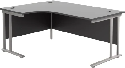 TC Twin Upright Corner Desk