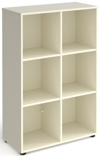 Dams Universal Cube Storage Unit 1295mm High with 6 Open Boxes & Glides