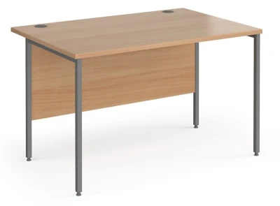Dams Contract 25 Rectangular Desk with Straight Legs - 1200 x 800mm