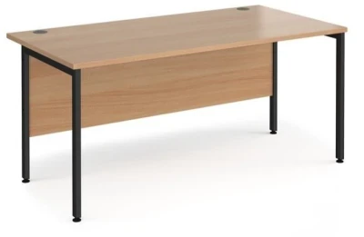 Dams Maestro 25 Rectangular Desk with Straight Legs - 1600 x 800mm