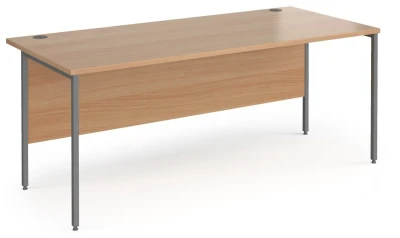 Dams Contract 25 Rectangular Desk with Straight Legs - 1800 x 800mm