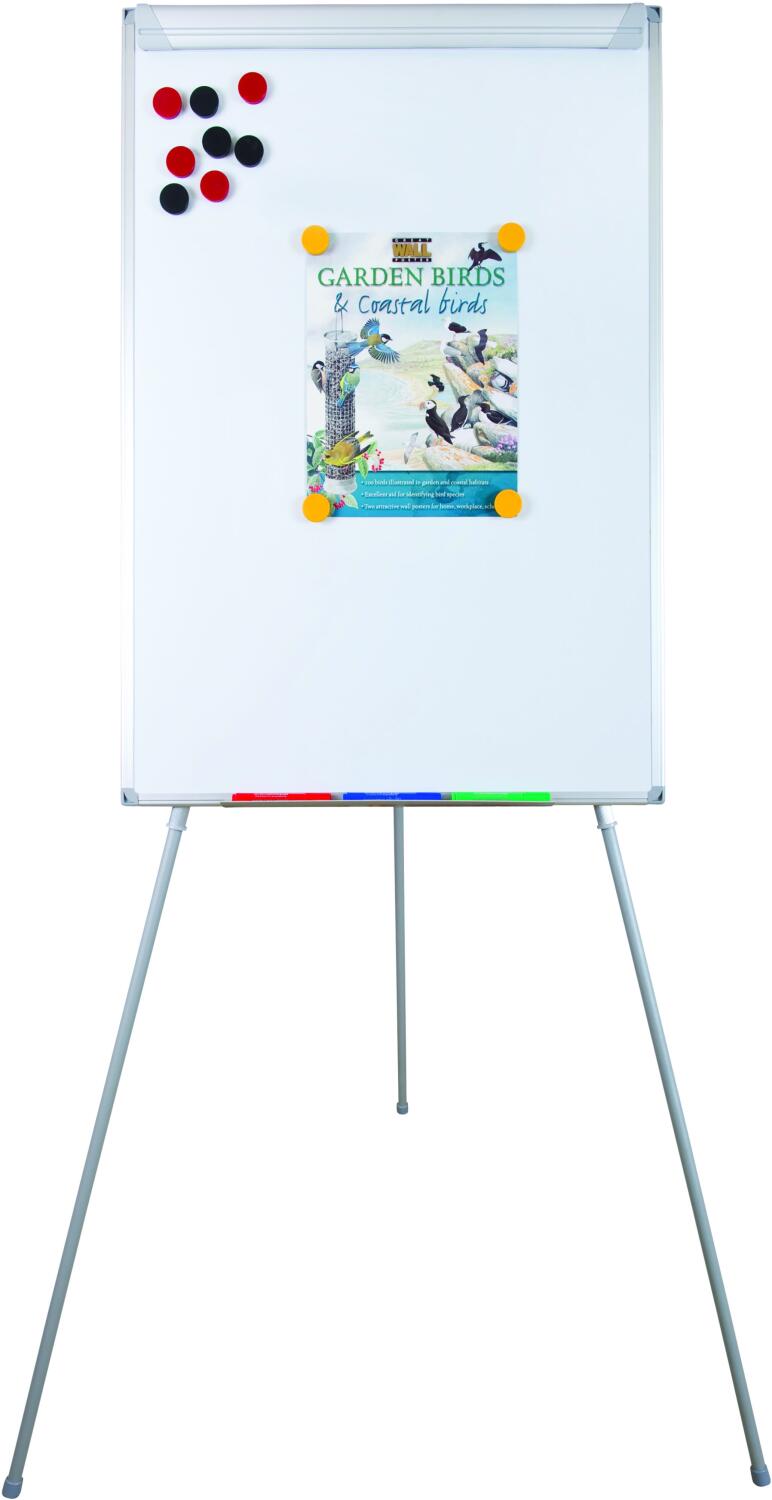 Spaceright Telescopic Flipchart Easel Writing White Boards