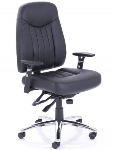 Dynamic Barcelona Deluxe Bonded Leather Chair
