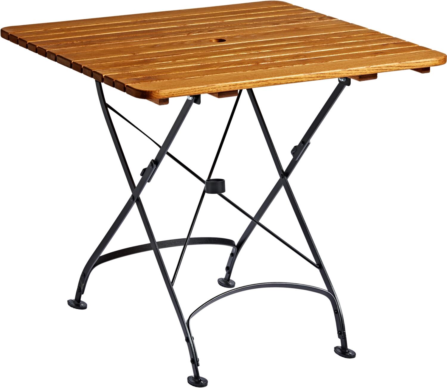 Zap Arch Square Folding Table Sturdy & Classic for All Venues Office