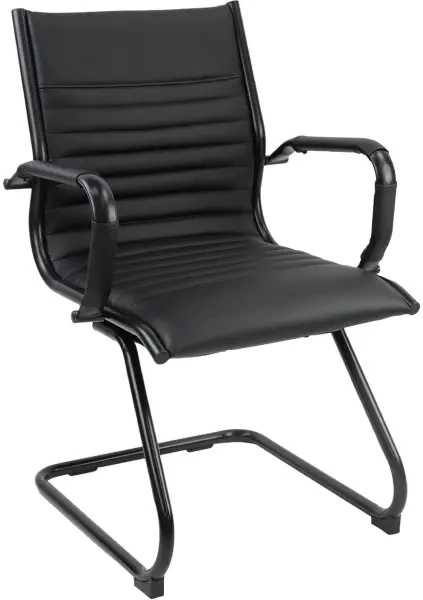 Dams Bari Executive Visitors Chair Black Frame