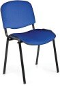 Nautilus ISO Conference Black Frame Fabric Chair