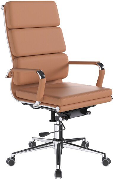 Nautilus Avanti Leather Chair - Brown