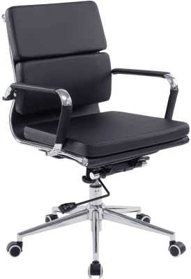 Nautilus Avanti Leather Swivel Chair