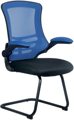 Nautilus Luna Designer Two Tone Mesh Cantilever Chair
