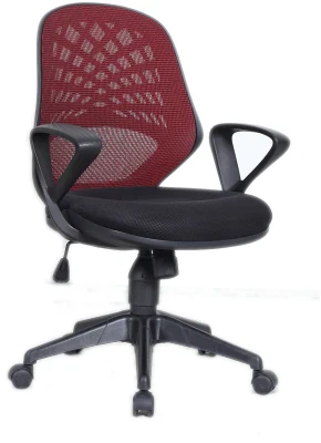 Nautilus Lattice Operator Chair - Red