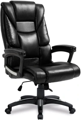 Nautilus Titan Oversized Leather Effect Executive Chair