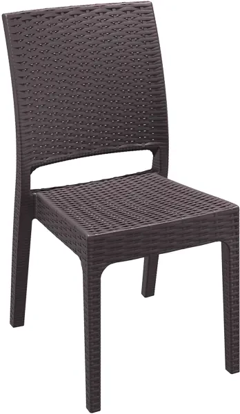 Siesta Florida Sidechair - Brown