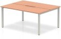 Dynamic Evolve Plus Bench Desk Two Person Back To Back - 1400 x 1600mm