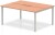 Dynamic Evolve Plus Bench Desk Two Person Back To Back - 1200 x 1600mm