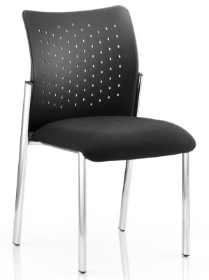 Dynamic Academy Black Vistor Chair without Arms