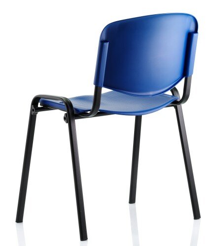 Dynamic ISO Black Frame Poly Chair without Arms