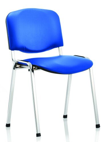 Dynamic ISO Chrome Frame Vinyl Chair without Arms