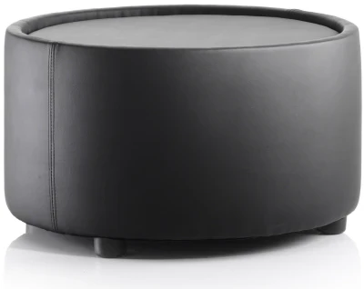 Dynamic Neo Round Table Black Leather