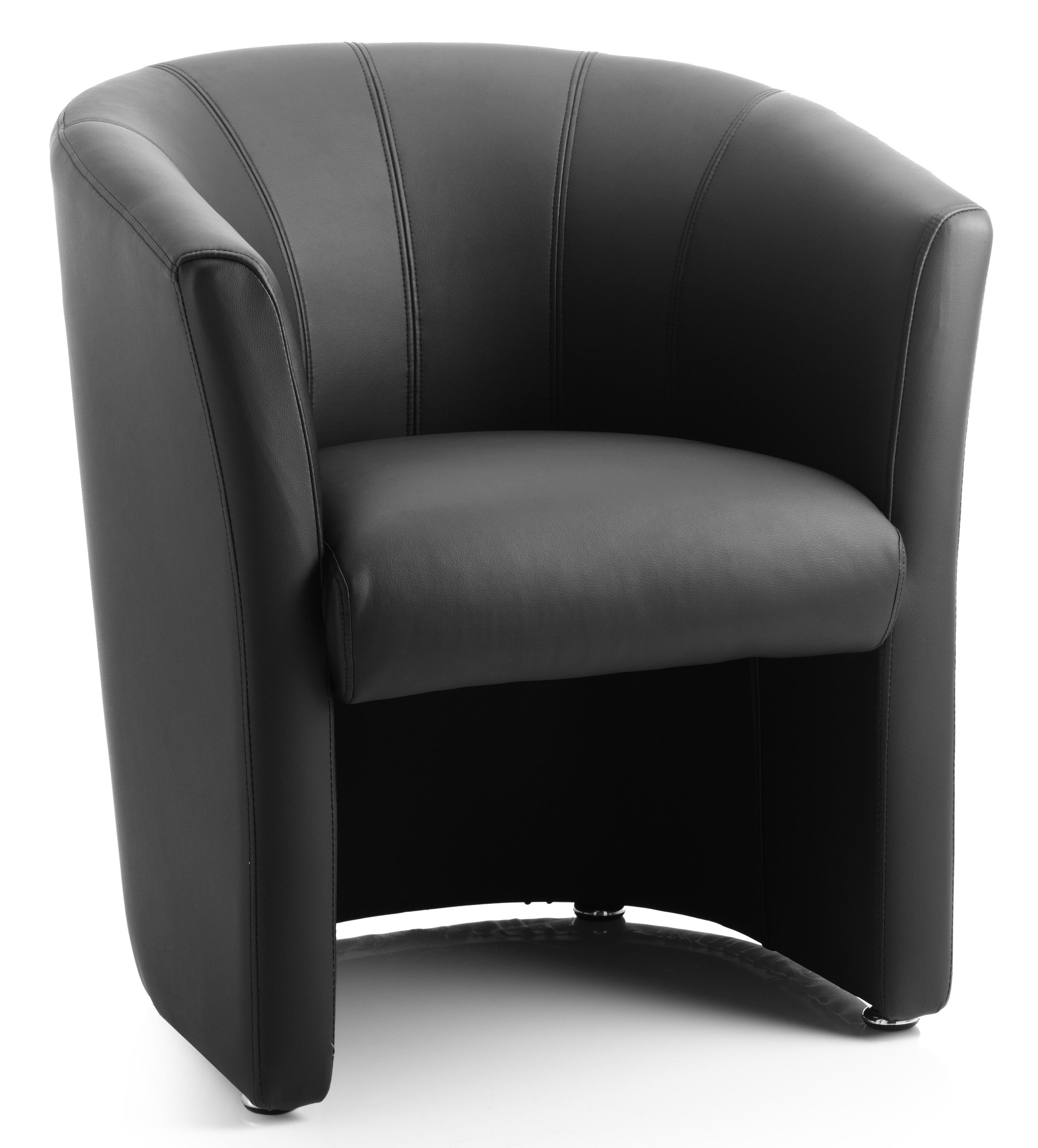 Dynamic Neo Tub Bonded Leather Chair for Office Reception Areas