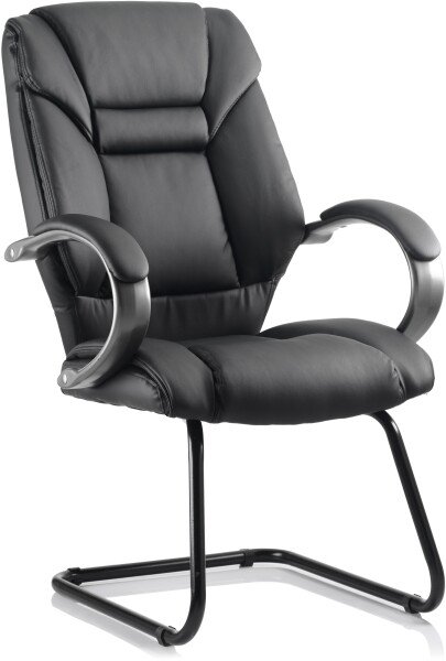 Dynamic Galloway Bonded Leather Cantilever Chair