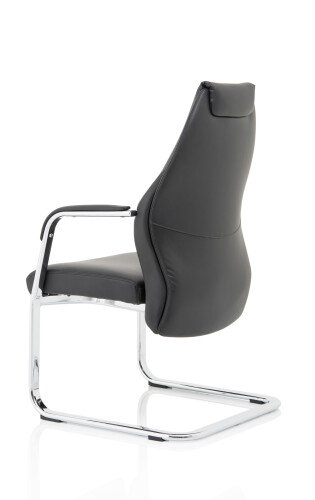 Dynamic Mien Bonded Leather Cantilever Chair