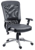 Teknik Breeze Bonded Leather Executive Chair