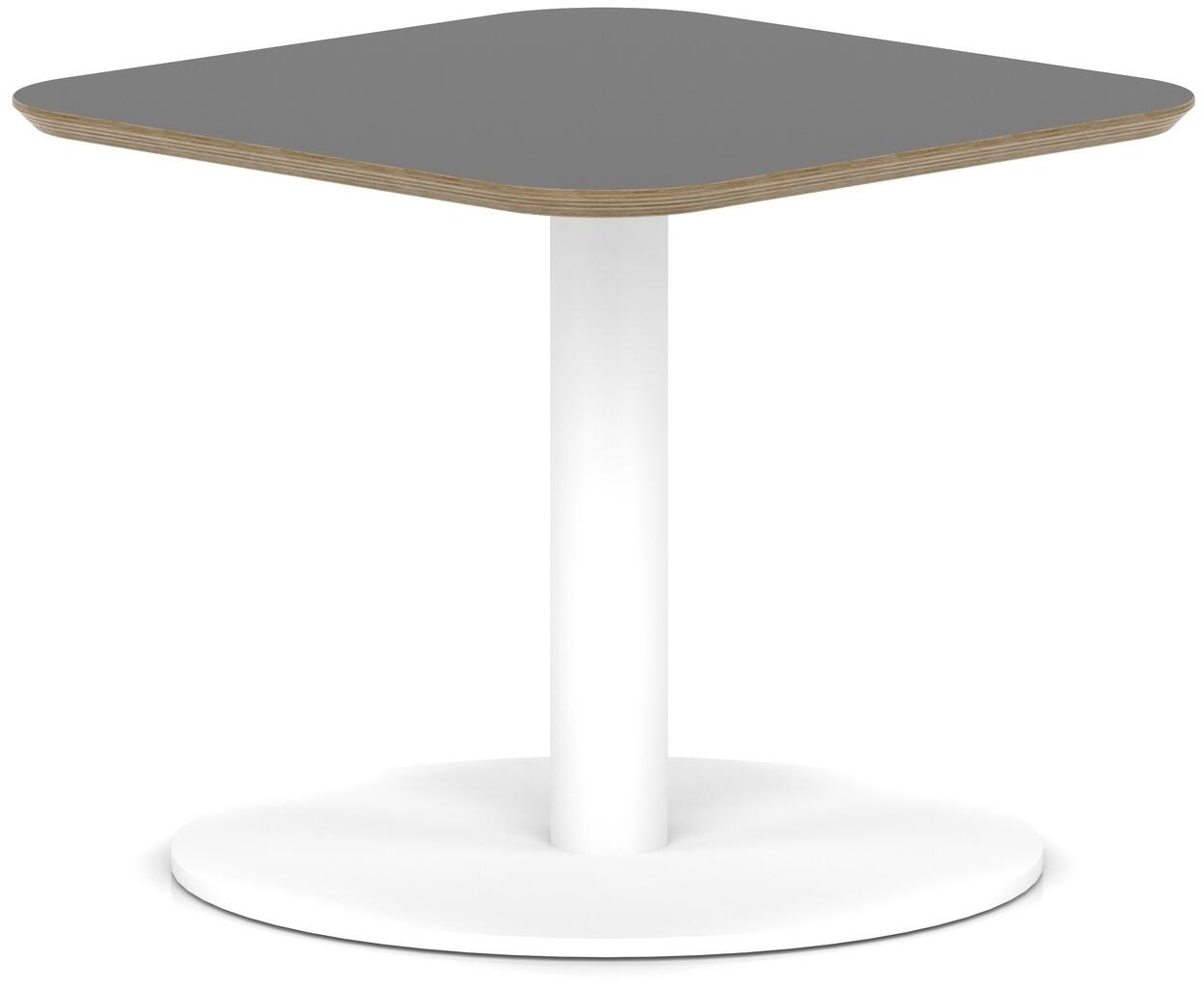 Dynamic Brixworth 600mm Square Coffee Table with Low Disc Base - Office ...