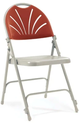Principal 2600 Comfort Back Steel Chair Burgundy