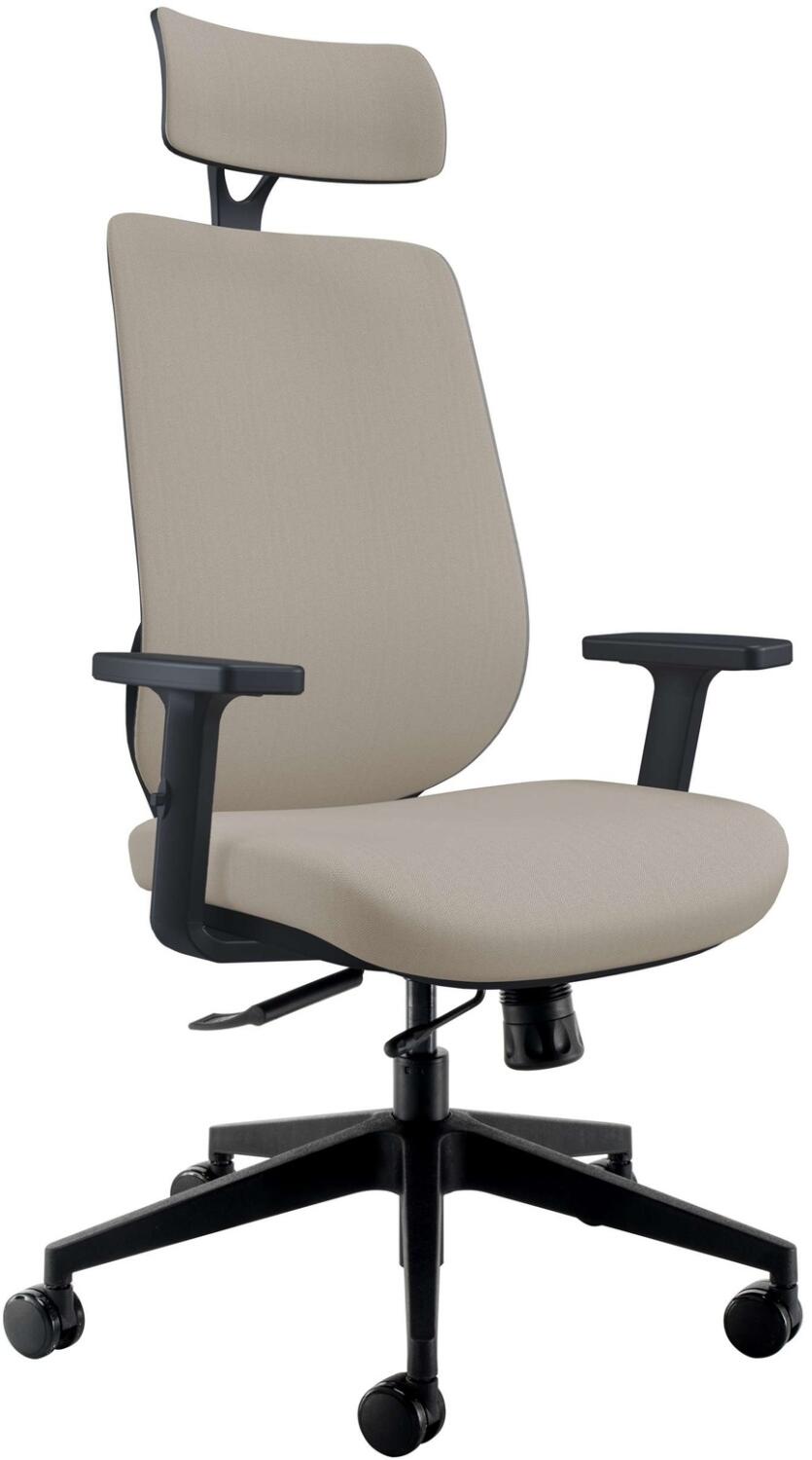 TC Maldini High Back Chair Black Frame