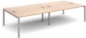 Dams Connex Double Back To Back Bench Desk 3200 x 1600mm