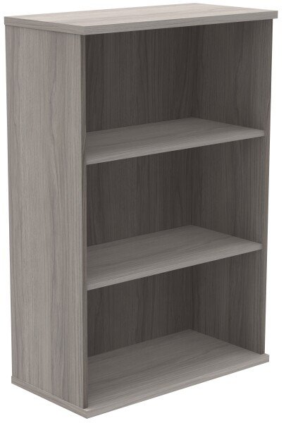 Gala Bookcase - 1204mm High - Alaskan Grey Oak