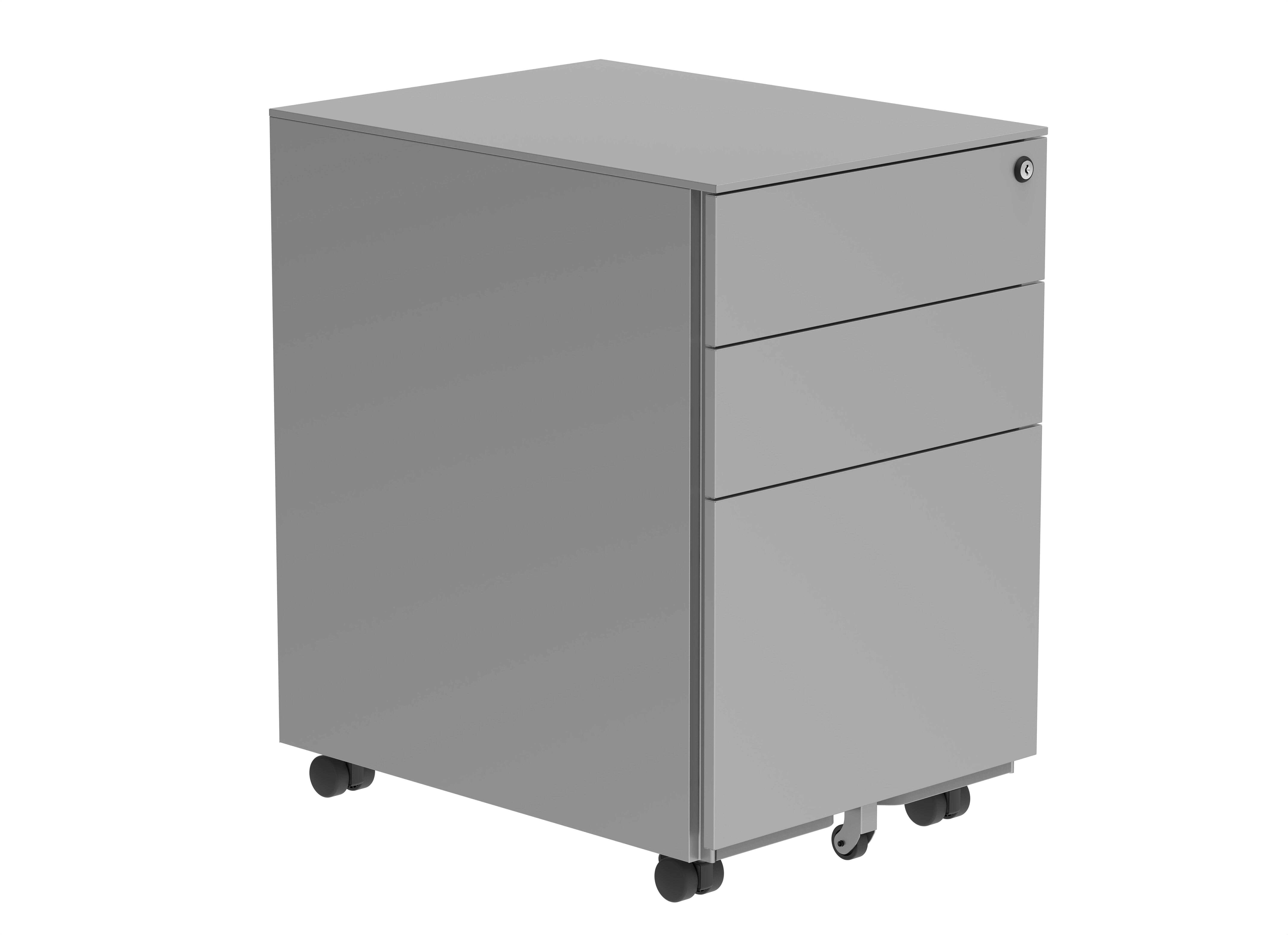Gala Steel Mobile Under Desk Pedestal Perfect Office Storage Unit