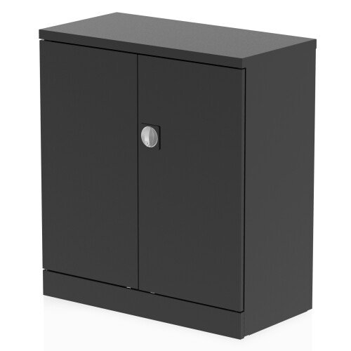 Dynamic Qube Stationery 1000mm 2-Door Cupboard With Shelf