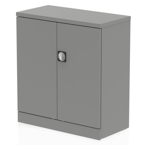 Dynamic Qube Stationery 1000mm 2-Door Cupboard With Shelf