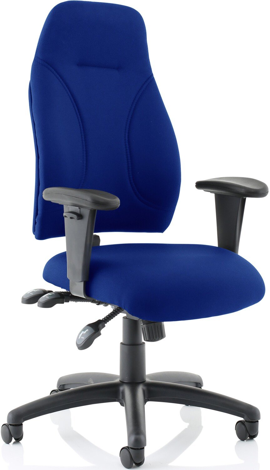 gentoo esme blue posture chair with height adjustable arms