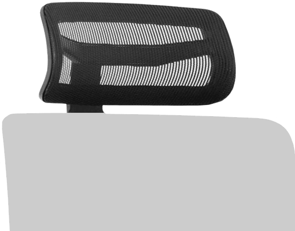Dynamic Ergo Twist & Click Mesh Headrest