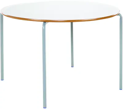 Metalliform Crushed Bent Circular Table - MDF Edge