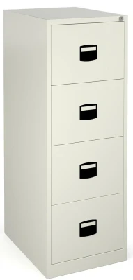 Bisley Contract 4 Drawer Steel Filing Cabinet 1321mm