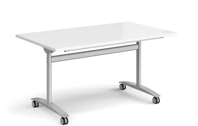 Dams Deluxe Rectangular Fliptop Meeting Table - 1400 x 800mm