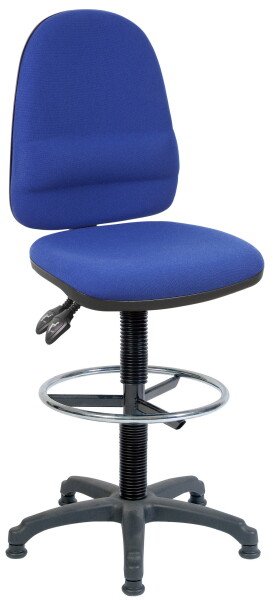 Teknik Draughter Ergo Twin High Standard Chair - Blue