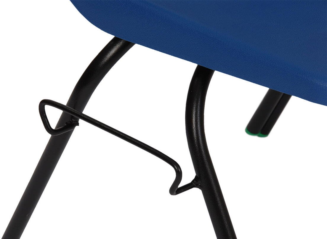 Hille E-Series Stacking Chair Linking Version - (11-14 Years) 430mm ...