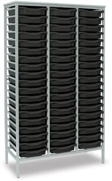 Monarch 57 Shallow Tray Unit - Dark Grey
