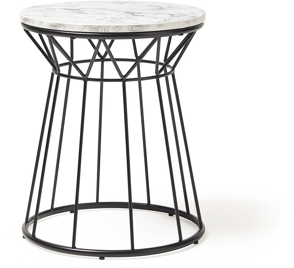 Dams Este Circular Side Table - 450mm - Office Furniture Direct