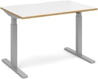 Dams Elev8 Mono Height Adjustable Electronic Single Desk - (w) 1200mm x (d) 800mm