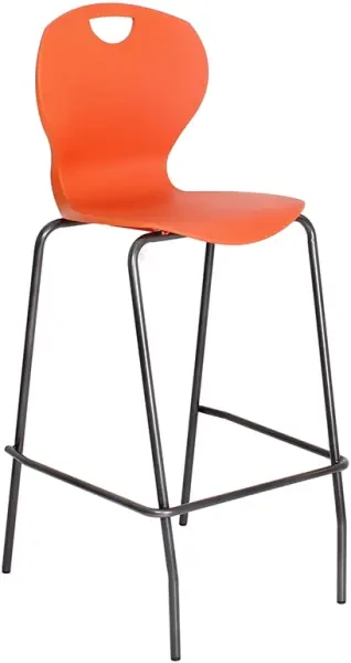 Advanced Evo 4 Leg Stool - Size 2 - 685mm Height - Flame
