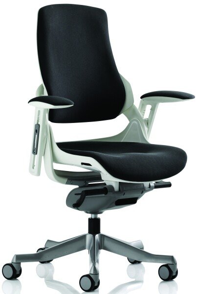 Dynamic Zure Black Fabric Chair - Black