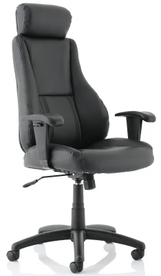 Dynamic Winsor Bonded Leather High Back with Headrest